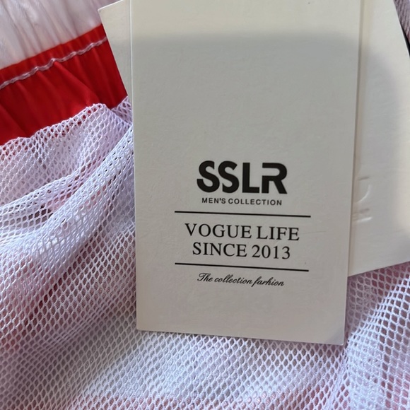 SSLR men’s collection, eagle flag swim trunks, 34, 38, new with tags - Picture 8 of 10